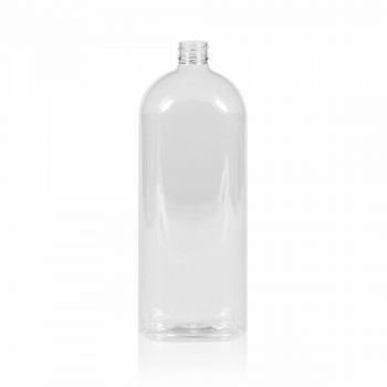 1000 ml bottle Basic Oval PET transparent 28.410